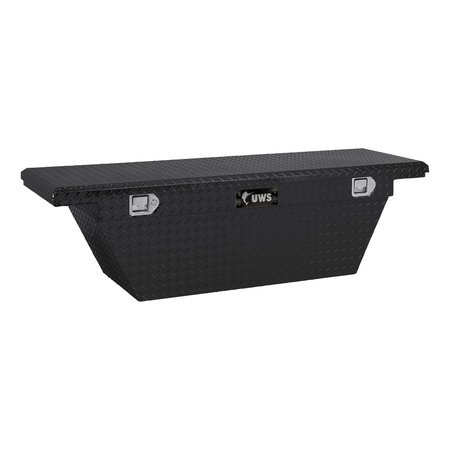 UWS BLACK 60" ANGLED LOW-PRO TOOLBOX TBSD-60A-LP-BLK